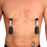 The Red Poids pour seins / Ballstretcher 300g avec pinces - 2 pièces